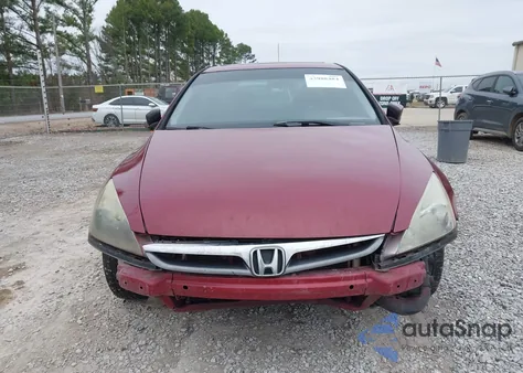 2007 Honda Accord 2.4 Ex из США, поврежденный, VIN 1HGCM56787A108519